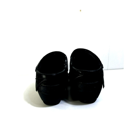 Merrell Luxe Wrap Black Studded Leather Mules Clogs Comfort Shoes Size 36 US 6 - Picture 5 of 11